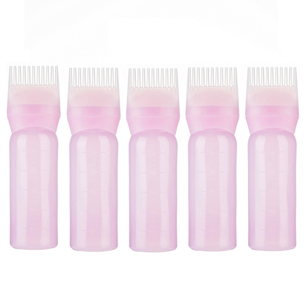 5pcs 120ml Hair Dye Bottle Hair Colouring Comb Emp Vicedeal