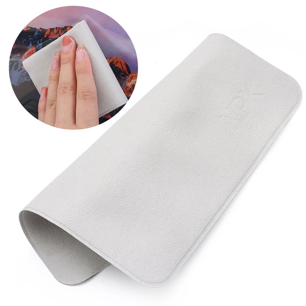 Chiffon de polissage en microfibre 16x16cm, pour coque d&#39;iphone, nettoyage d&#39;écran pour imac MacBook Air Pro Mac mini Pro