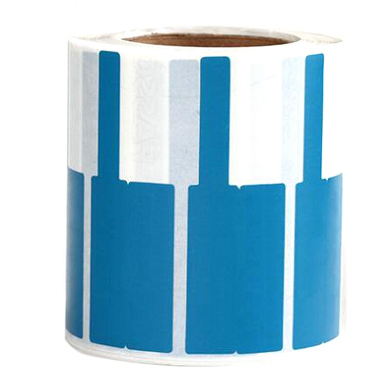 1000Pcs Self-Adhesive Cable Label Waterproof Wire Label Tear Resistant Oil-Proof Marker Cable Cord Identification: Blue