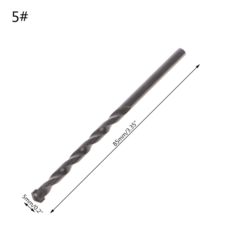 Wolframcarbid-Bohrer, Mauerwerksspitze, Betonbohren, 4/5/6/8/10 mm, Leistung f 94PD