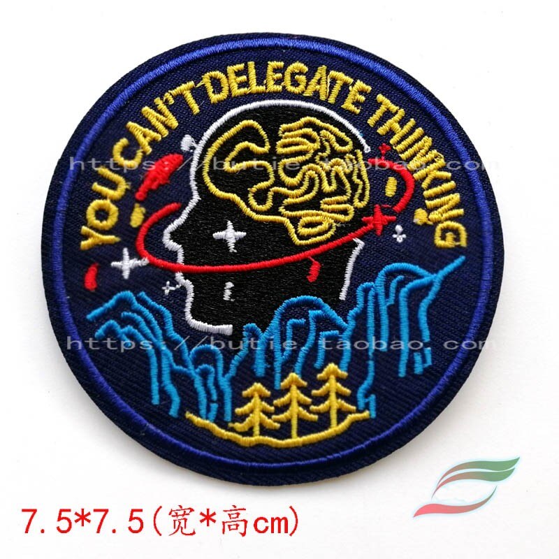 Punk Rock Band Grappige Patroon A226 Terug Lijm Geborduurde Kleding Steken Decoratie Patch Kinderkleding Accessoires