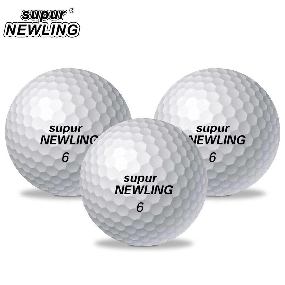 Three Piece Golf Ball Golf Game Ball Super Long Distance Golf Ball 10pcs/lot
