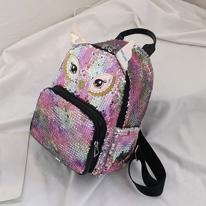 Vrouwen Rugzak Mode Meisje Pailletten School Rugzak Satchel Student Travel Schoudertas Meisjes Bling Rugzak bolsa feminina