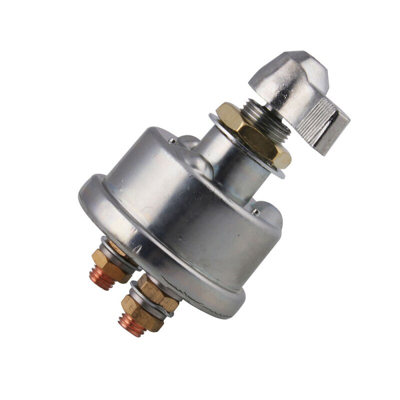 Mini Koperen Batterij Switch Quick Cut-Off Disconnect Switch 12V Master Batterij Disconnect Switch 2 Post Spst Doden auto Accessoires