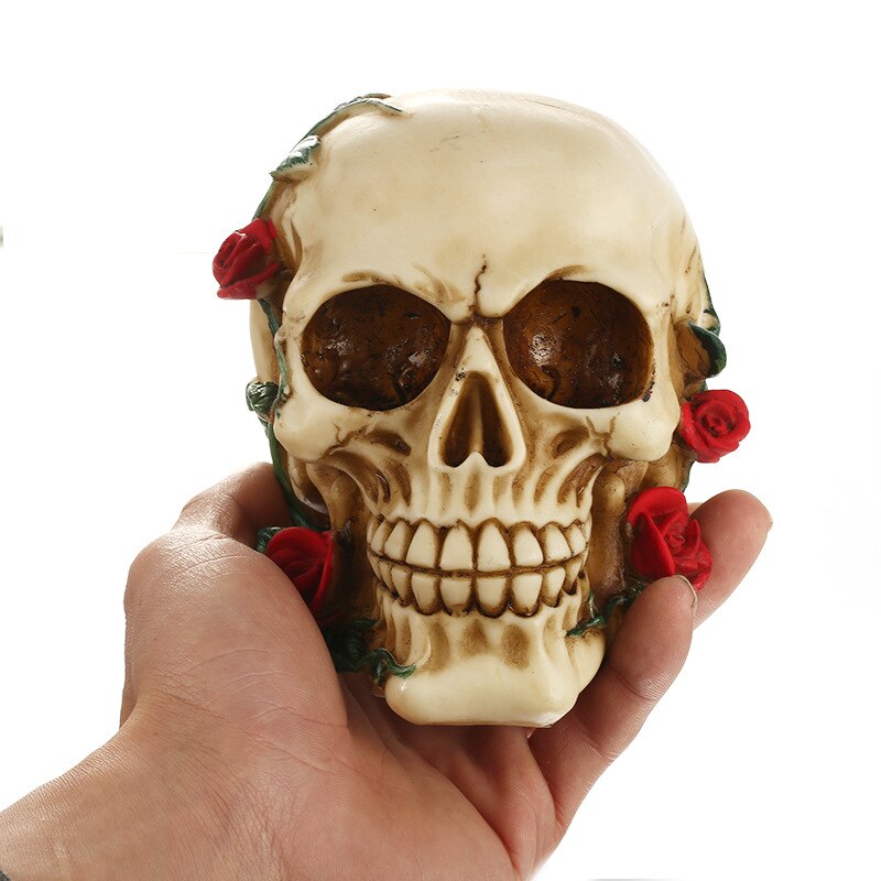 Realistic Humans Skull Model Handmade Resin Skull Model Art Teaching Sculpture Humans Skeleton Model Skeleton Brain Skull Crafts