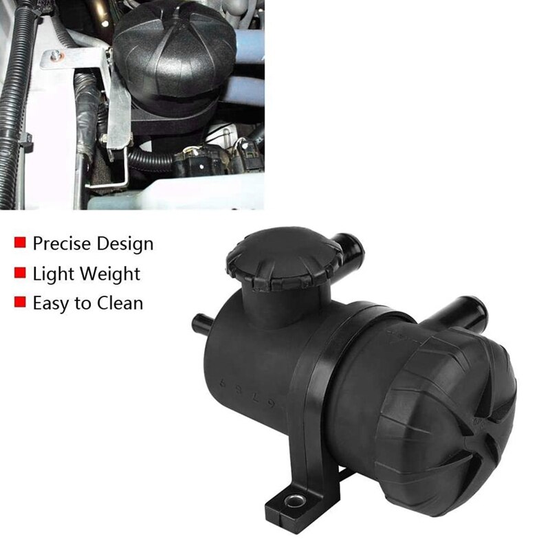 Séparateur d'huile à Air en acier inoxydable, réservoir de récupération d'huile universel, Kit de filtre de reniflard pour la Ventilation 3931030955