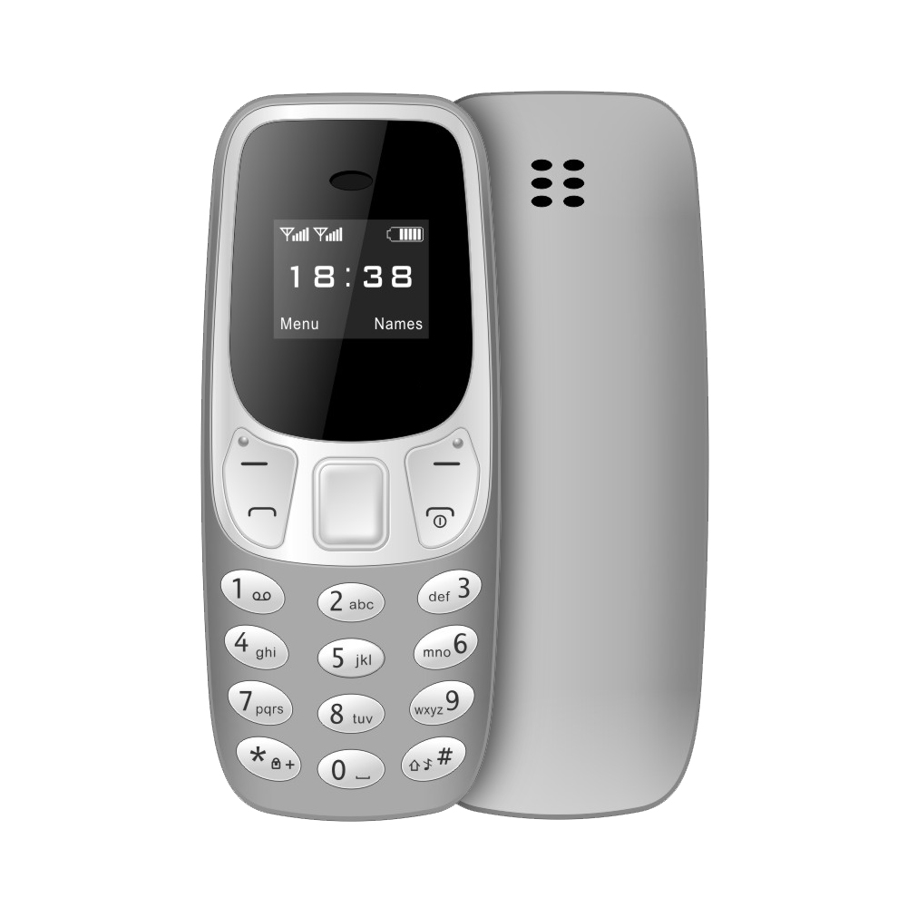 SERVO Kleine Mobiele Telefoon Bluetooth Dialer Magische stem Lage Straling Telefoongesprek Opname 2/3 SIM GSM Ontgrendeld Mini Mobiel: Blauw