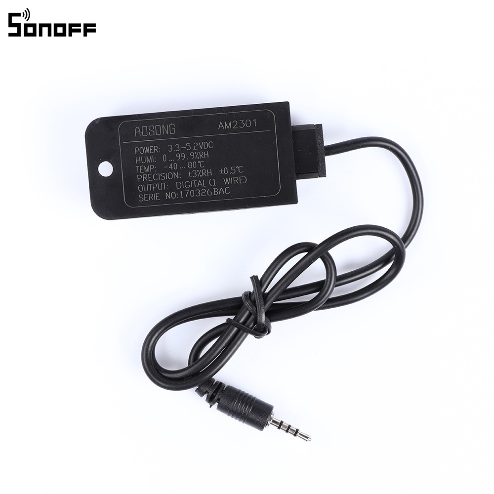 Original sonoff am2301 sensor de temperatura umidade ds18b20 sensor sonda alta accuracyfor sonoff th10 e sonoff th16