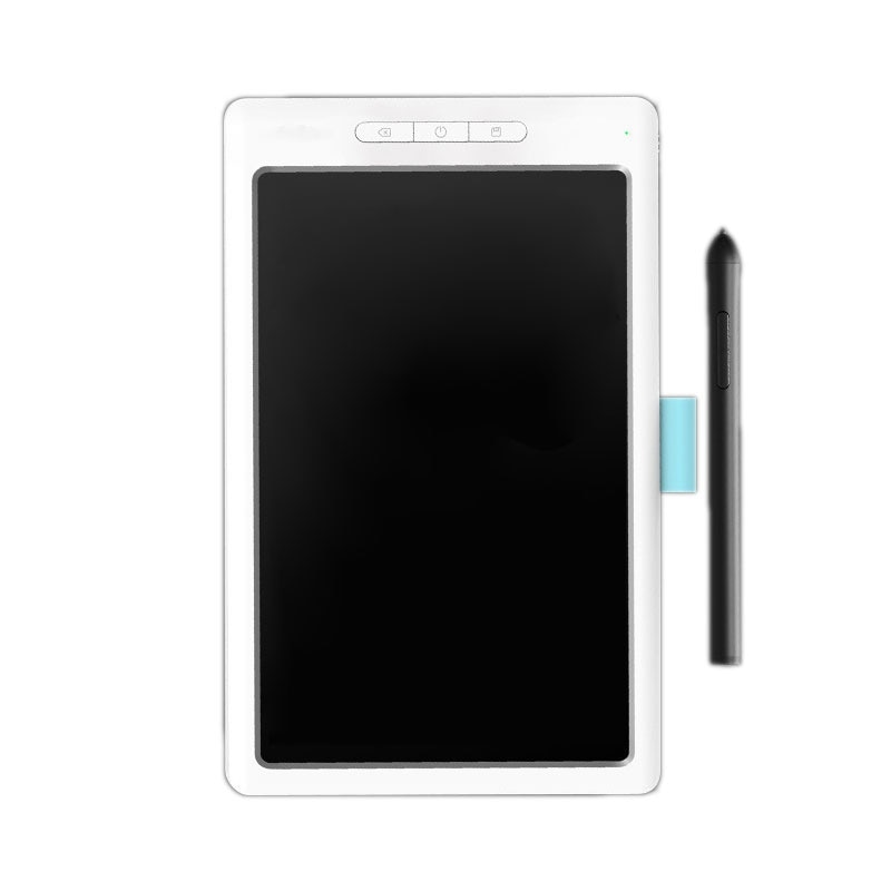 10 Inch LCD Writing Electronic Drawing Tablets WP9612 with 8192 Levels Pressure Sensitive for Kid and Adult: White