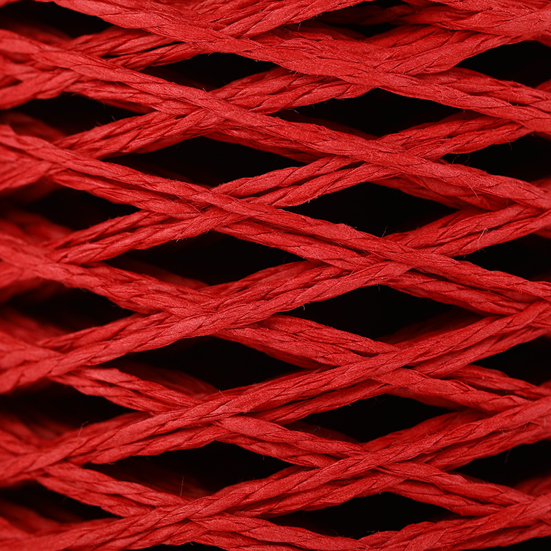 Fil de paille en raphia naturel, 2 rouleaux de 200 mètres, pour Crochet à la main, chapeau de paille d'été, sacs de plage, paniers à tricoter, fils colorés de 2mm