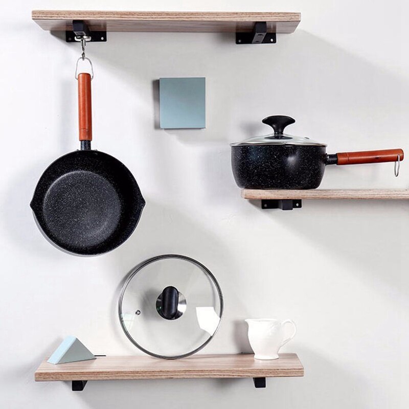 20Cm Soep Voorraad Potten Maifan Stone Kookgerei Met Houten Handvat Melk Pot Universele Koekenpan Zwart Aluminium Sneeuw non-stick