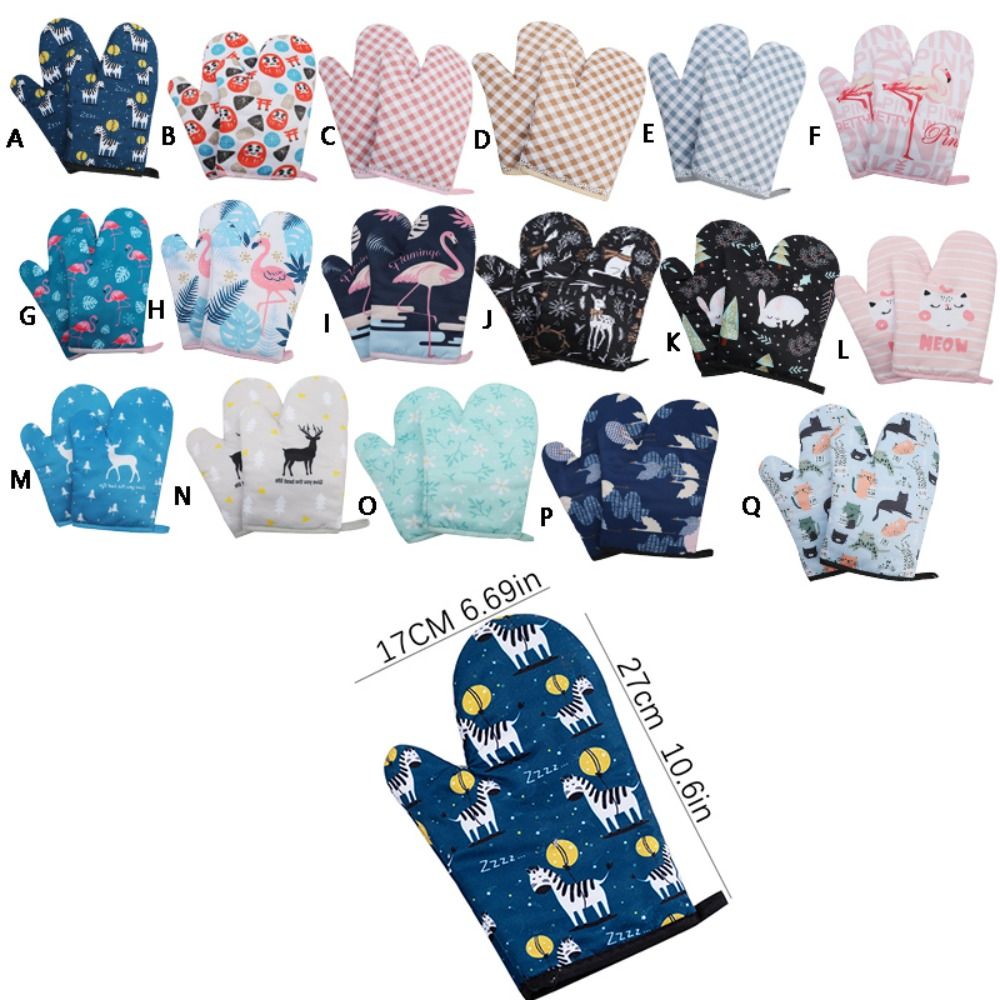 1pcs Heat-insulating Gloves, Anti-scald Microwave Gloves, High Temperature Resistant Kitchen Baking Oven Gloves