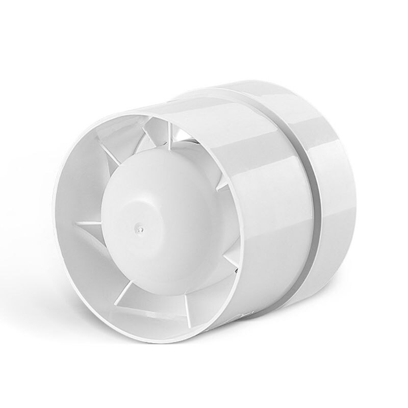 220V 4" Silent Wall Extractor Exhaust Ventilation Fan Air Blower Window Ventilator Vent for Kitchen Bathroom Bedroom: Default Title