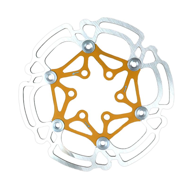 Bicycle 140mm 6 Bolt Disc Rotor Brake MTB Road Bike Bolts Disc Floating Rotor CORF: GD