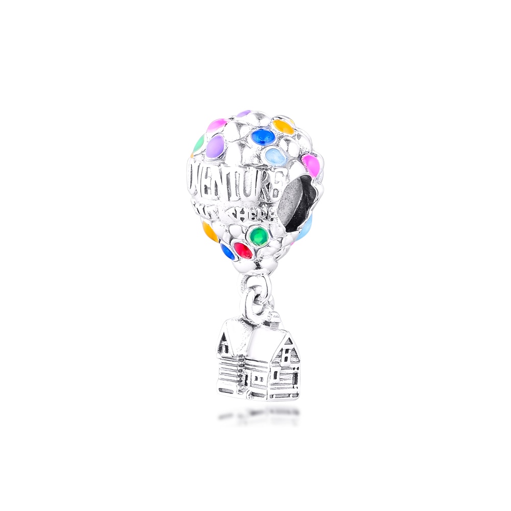 Up House & Balloons Charm Silver kralen voor sieraden maken Fits 925 Silver Original Charms Bracelets For Woman DIY