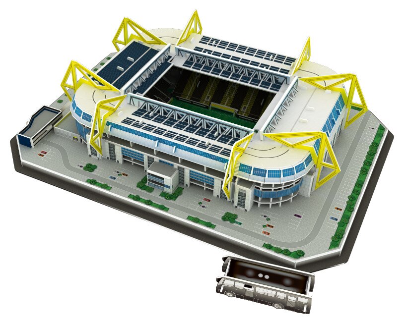 Children's toys 3D puzzle football stadium children's puzzle DIY spelling assembled toys puzzle 3d kids educational toys: 169