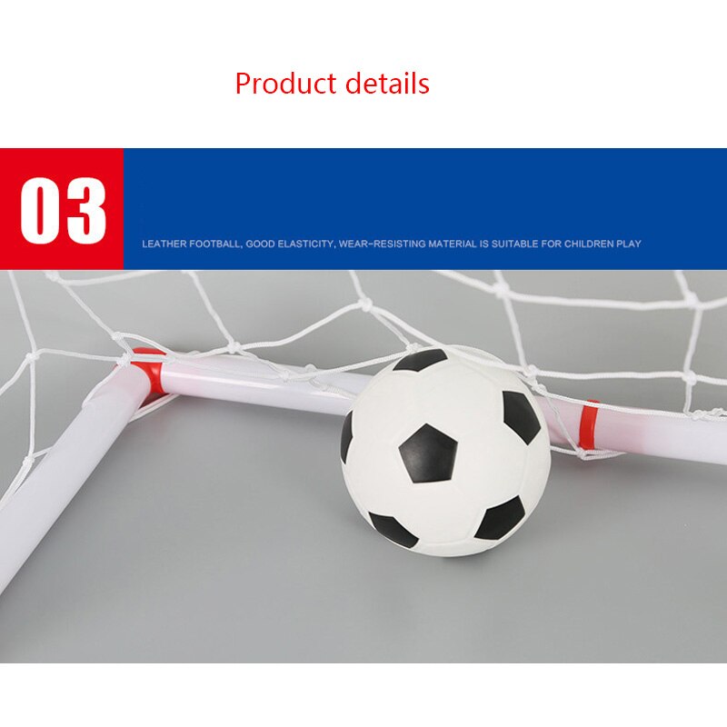 120 cm Grote Maat Draagbare Vouwen Kinderen Voetbal Netto Deur Sport Speelgoed voor Kinderen Set Voetbal Gate Voetbal Inflator