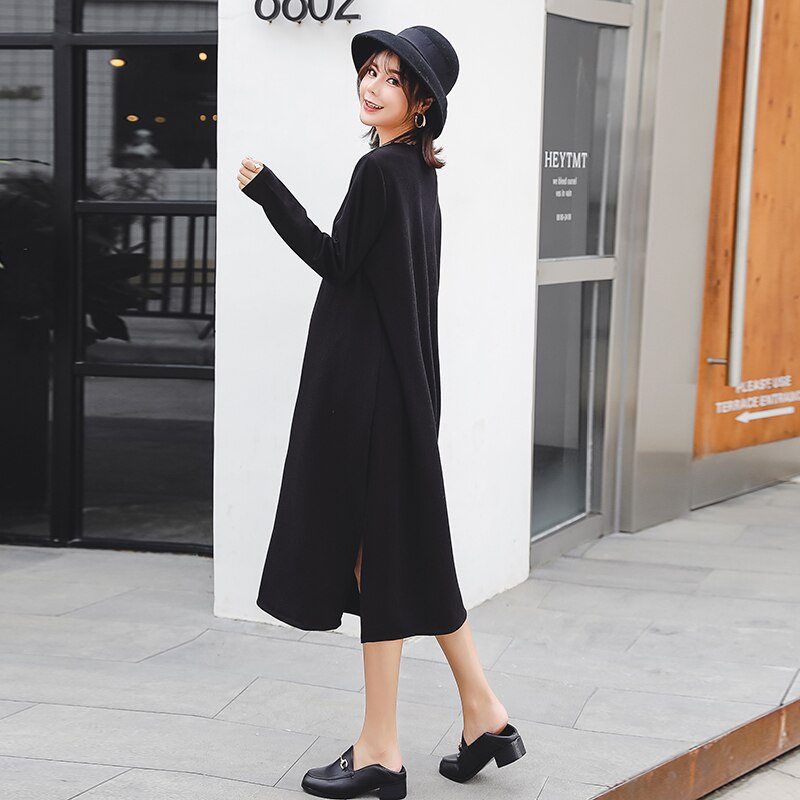 Women's Nursing Maternity Dress Long Sleeve - Flowy A-Line Babydoll Knee Length Dress For Pregnancy Babydoll Nursing Clothing Women's Nursing Maternity Dress Long Sleeve - Flowy A-Line Babydoll Knee Length Dress For Pregnancy Babydoll Nursing Clothing