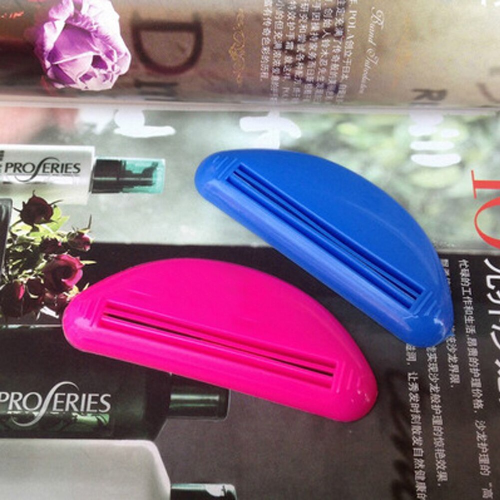 1 stuks badkamer knijptube knijper easy press tandpasta knijpers kleur willekeurig