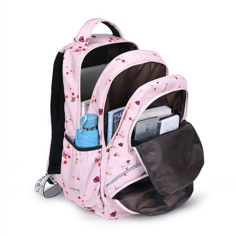 Fengdong school bags for girls waterproof kawaii school backpack kids cute backpack schoolbag girl backpacks for children