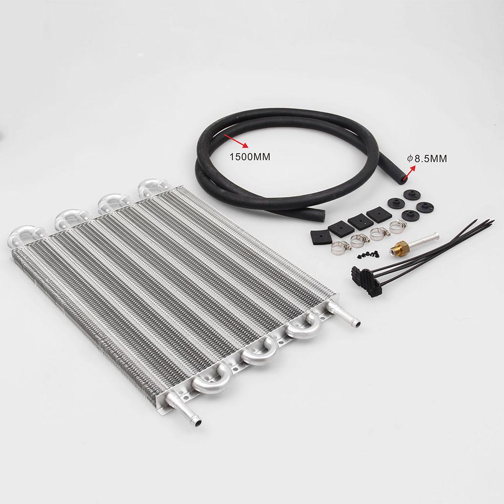 Universal Car Air Condenser Aluminum Alloy Radiator Cooler Automotive Air Conditioning Fin Pipe Belt Condenser Auto Parts R20: Default Title