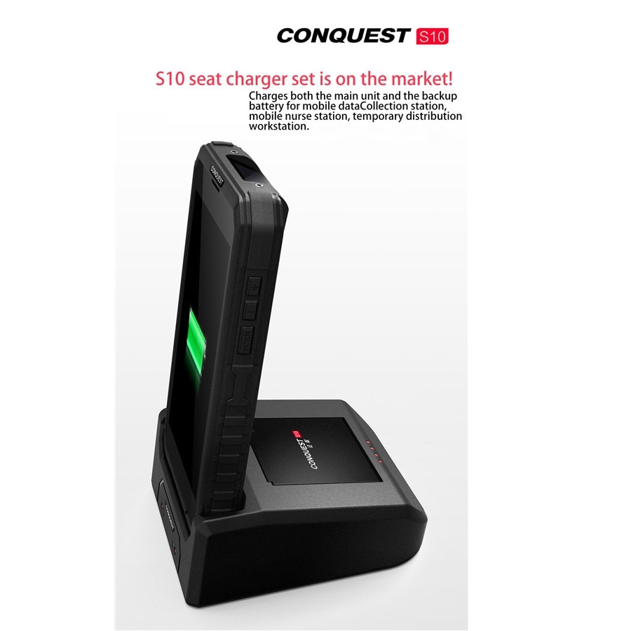 Fast Charging Dock Station Charger for CONQUEST S16/ S12Pro/F2/S8/S9/S11/ S1/S10 for Rugged Smartphone