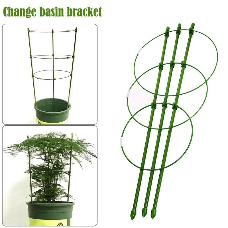 1 stk plantebur klatreplanter støtte, haveespalier blomster tomatbure stativ sæt  of 3 pak espalier til klatreplanter