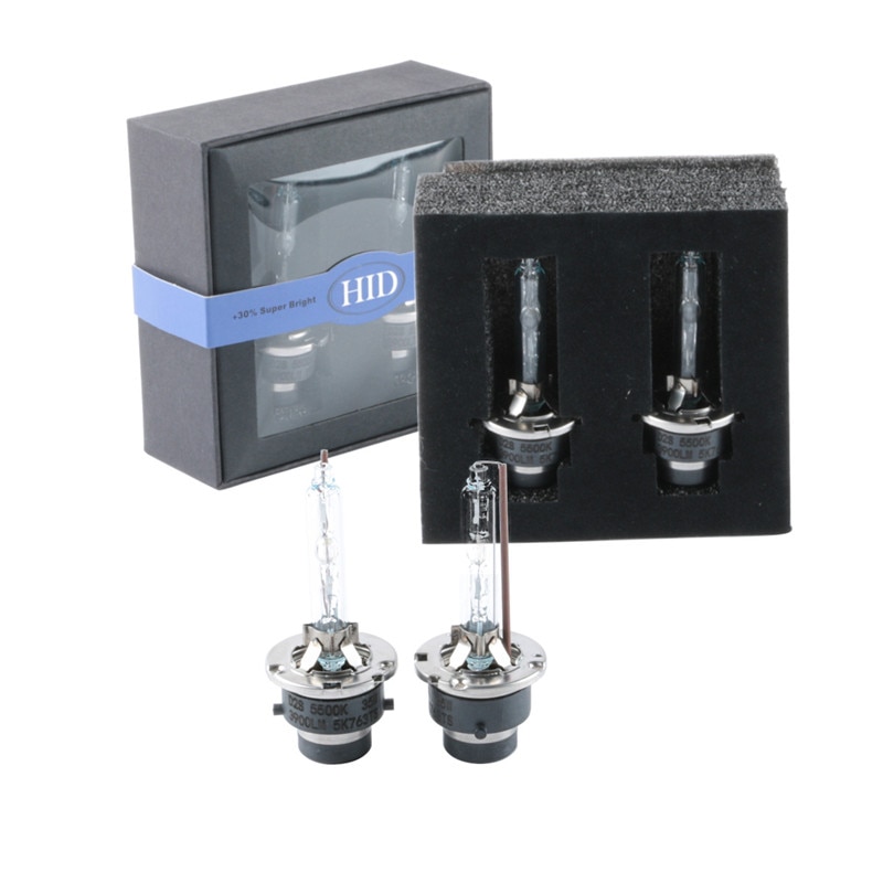 Lámpara de xenón HID de , 3800LM, arranque rápido, UV, superbrillante, , D2S D2R D4S D4R D2 D4 5500k, bombillas de faro delantero de coche