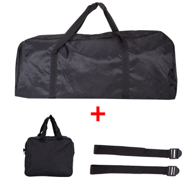 Bolsa de transporte para xiaomi Mijia M365 Scooter Eléctrico mochila bolsa de almacenamiento de bolsa y paquete plegable patada patinete xiaomi bolsa: Black bundle bag
