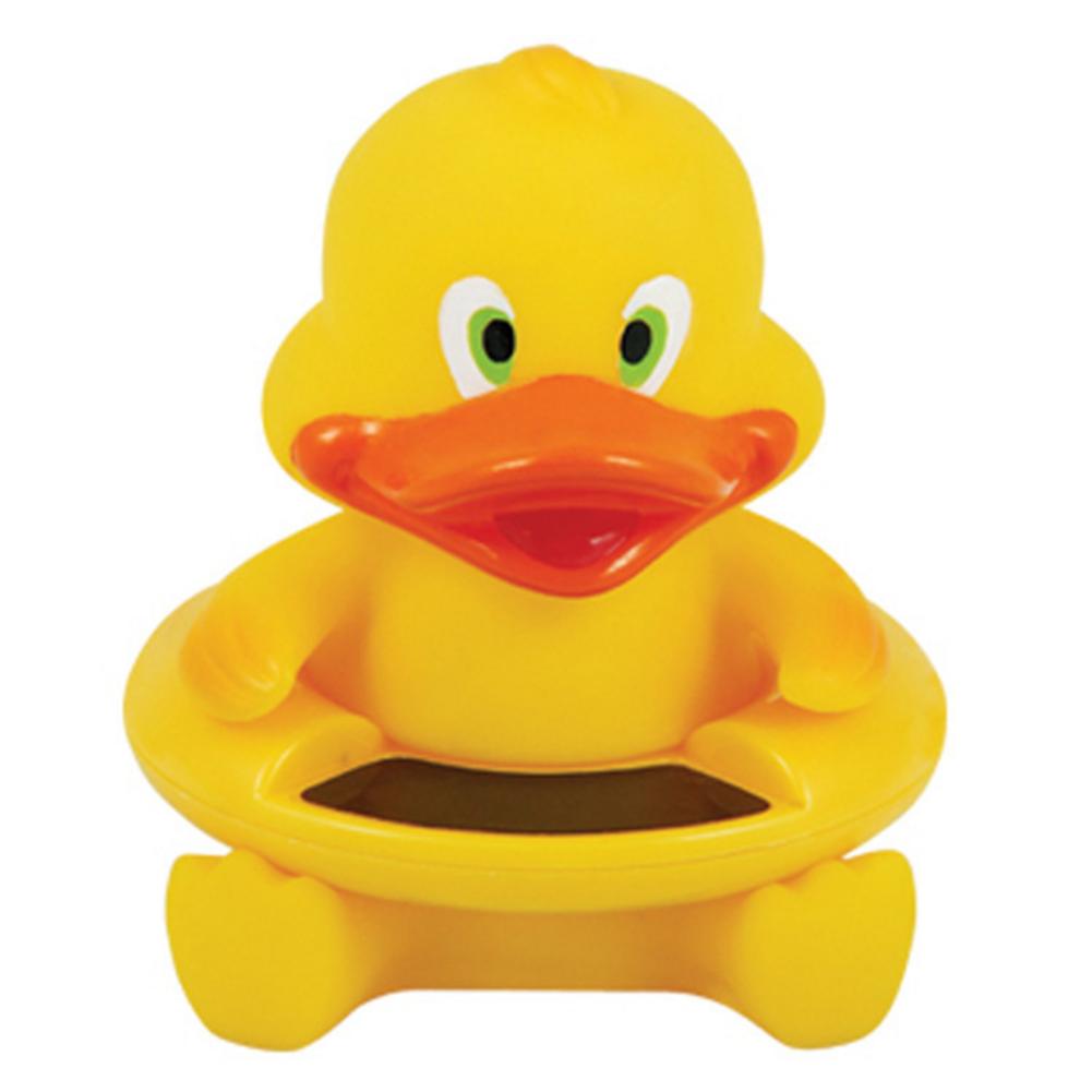 Termómetro de baño de dibujos animados para niños, juguete de ducha infantil con temperatura de delfín, cuarto de agua bonito, 1 pieza: Duckling