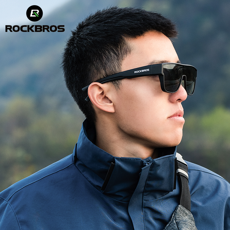 ROCKBROS Polarized Glasses UV400 Protection Wear Sunglasses Portable Men Women for Driving Fishing Hiking Cycling Eyewear