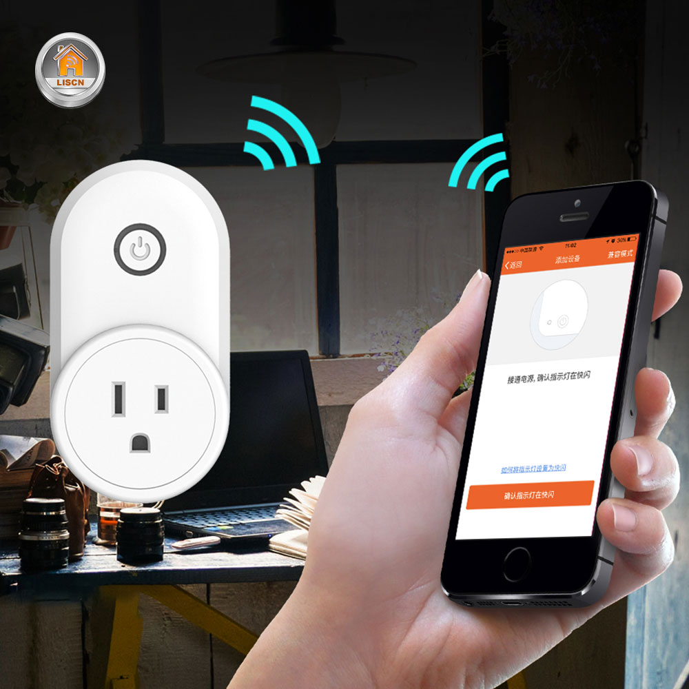 AU US JP UK EU Plug Smart Socket 10A Smart Plug WiFi Wall Outlet Remote Control Alexa Google Home Electrical Outlet Smart Home