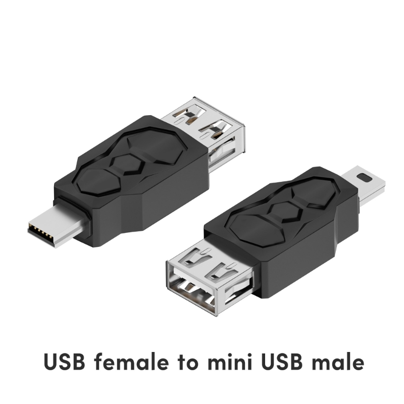 USB naar Micro USB Mini USB Adapter Converter USB Man Vrouw Converter 480Mbps QX2A
