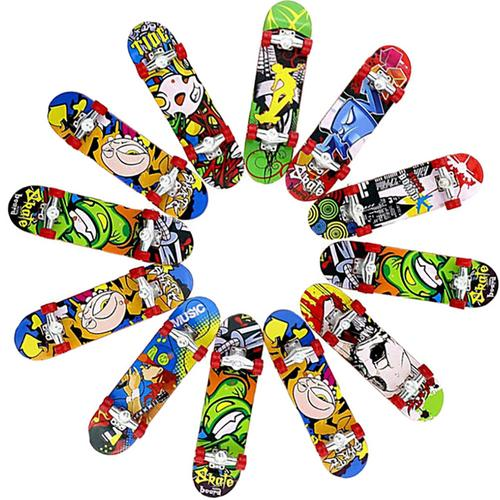 5/10/20/50/100 Pcs Legering Mini Vinger Skateboard Toets Speelgoed Vinger Scooter Skate boarding Spel Jongens Bureau Speelgoed