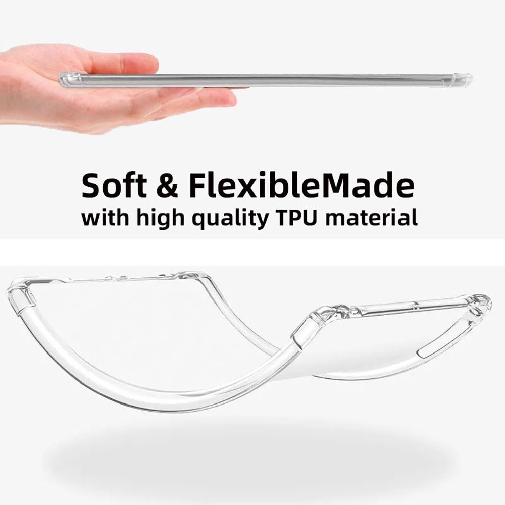 Transparant 6 Inch E-Reader Hoesje TPU Zacht Beschermend Omhulsel Doorzichtige Schokbestendige Airbag Funda Voor Portemonnee 616/617/618/628/632/633