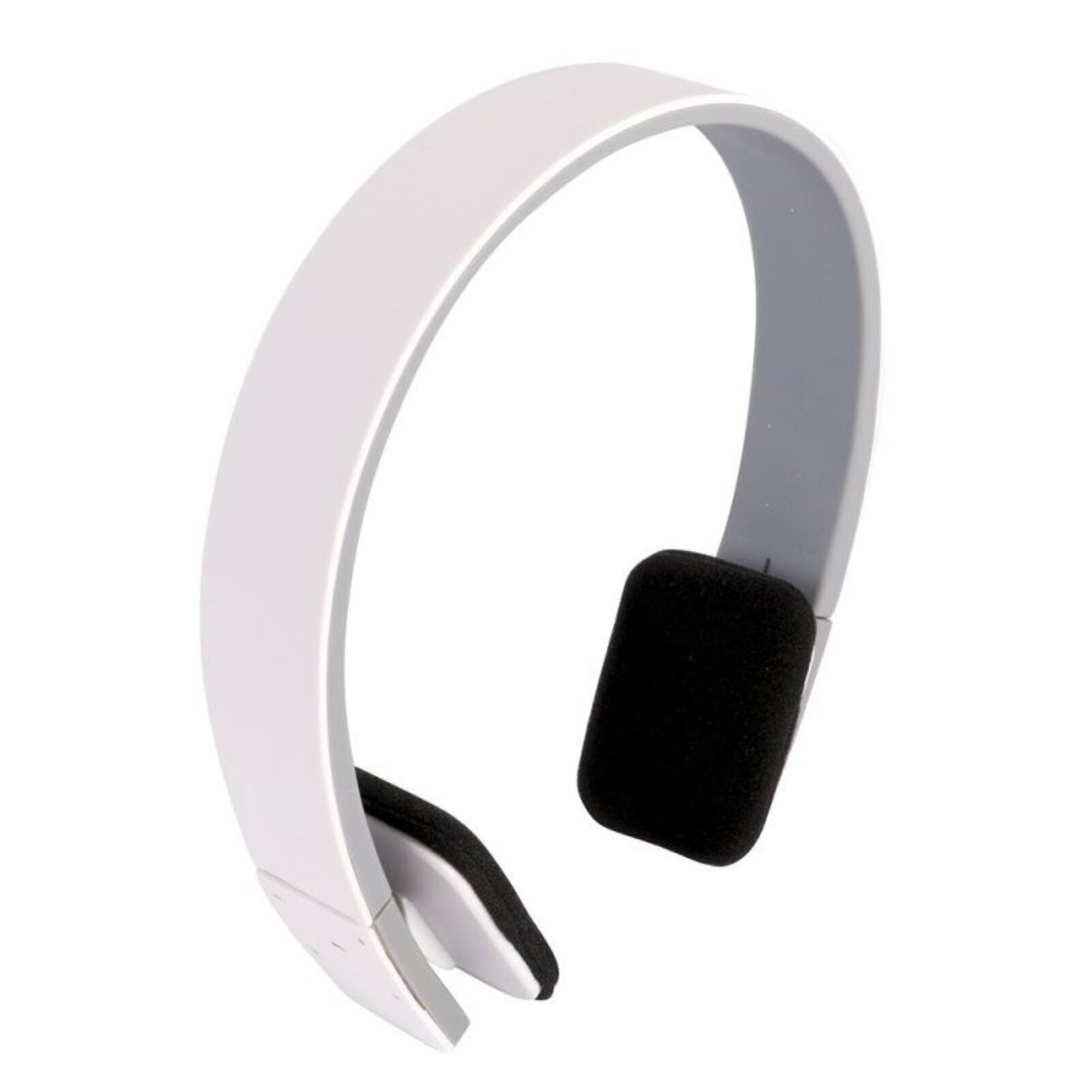 BLUELANS Wireless Headphones - Bluetooth 4.0 - Retractable - Lightweight - With Microphone: White