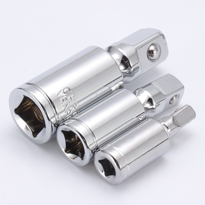 1/4 " 3/8 " 1/2 " universalknut spärrvinkel förlängningsstång hylsa adapter manuell och pneumatisk vikbar adapter hylsa verktyg
