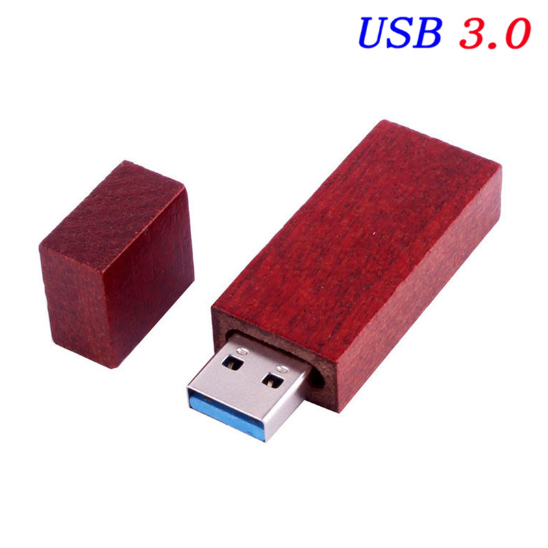 gratis tilpasset logo høyhastighets usb-minnepinne i tre 3.0 stk. 128gb stk. bryllupsminnepinner 64gb stk . fotominnepinne u-disk 16gb 32gb: Gul / 16gb