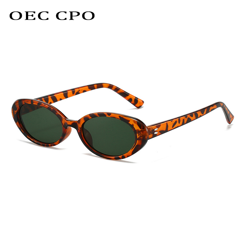 Gafas de sol ovaladas Retro Vintage para mujer, lentes de sol redondas de de para hombre UV400, estilo Punk, gafas de lujo para mujer 2024