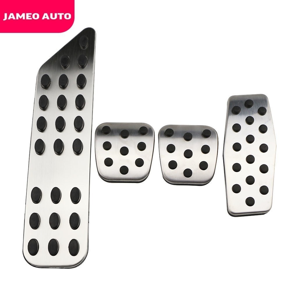 Jameo Auto Rvs Auto Pedaal Pads Pedalen Cover Voor Chevrolet Cruze Trax Malibu Voor Opel Mokka astra J Insignia