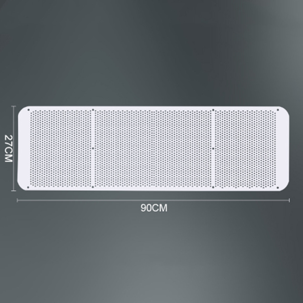 Adjustable Air Conditioning Wind Deflector Air Conditioner White Windshield DIY Drawing Air Baffle Shield Home Office Accessorie