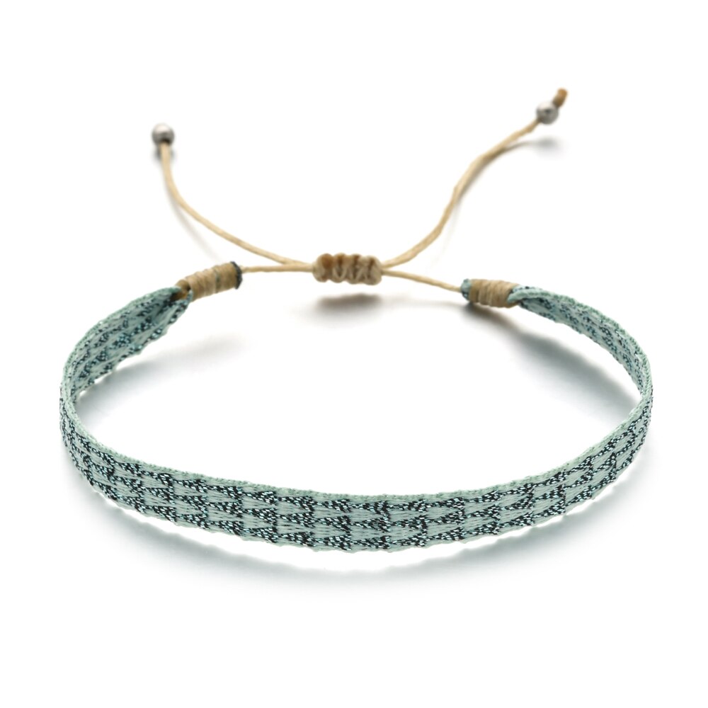 ZMZY trenzado Multicolor Boho mano pulsera tejida de Amistad los hombres y las mujeres Colombia nudo de cordón hecho a mano Wayuu playa de , joyería: QQ284