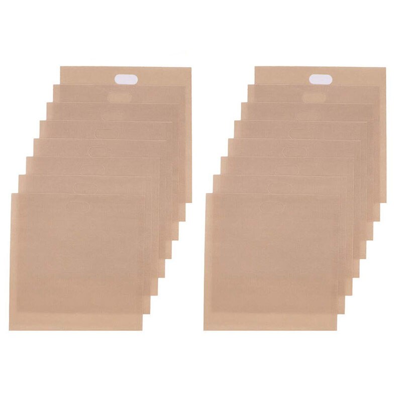 Toaster Bags Reusable -Nonstick Toast Bags for Heat Resistant , Perfect for Grilled Cheese Sandwiches, Chicken, Pizza, Pastries,