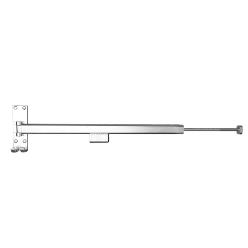 Dubbele Stang/Enkele Staaf Kleerhanger Intrekbare Opvouwbare Muur Opknoping Droogrek