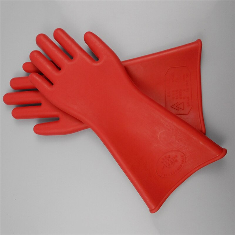 1 Pair Electrician Safety Glove Anti-electricity Protect High Voltage Electrical Insulating Gloves