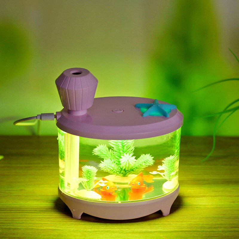 Cool Mist Humidifier, 460Ml Portable Humidifier, Ultrasonic Humidifiers for Bedroom Baby, Humidifying Unit with Whisper-Quiet Op