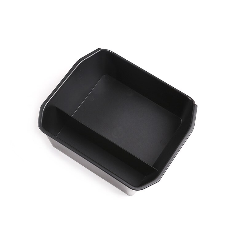 ! Black ABS For Land Rover Defender 110 Car Inner Armrest Storage Box Decoration Cover Trim Car Accessory