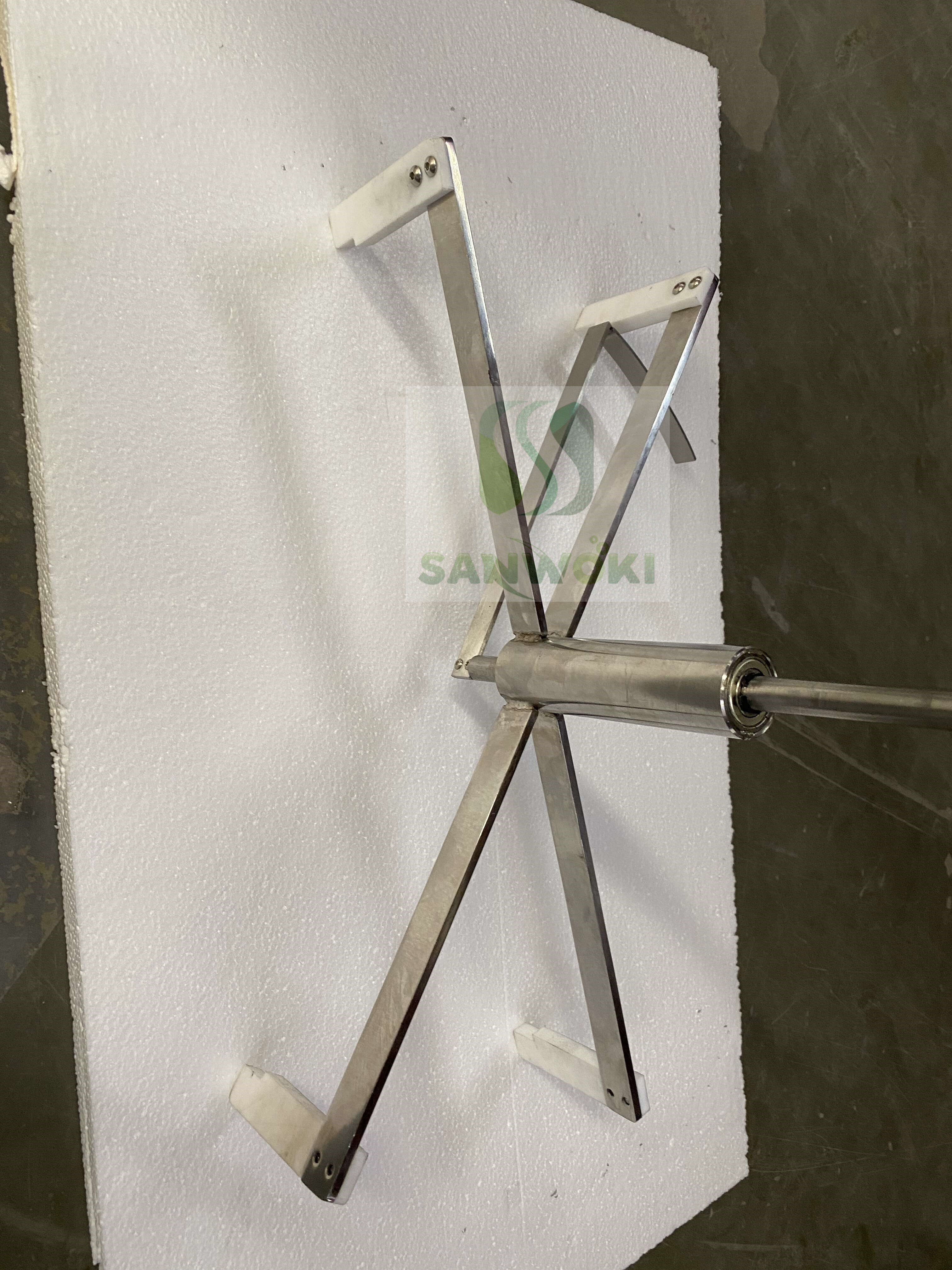 Crepe maker pandekage dej sprederpind rustfrit stål egnet til 40cm crepe pandekager