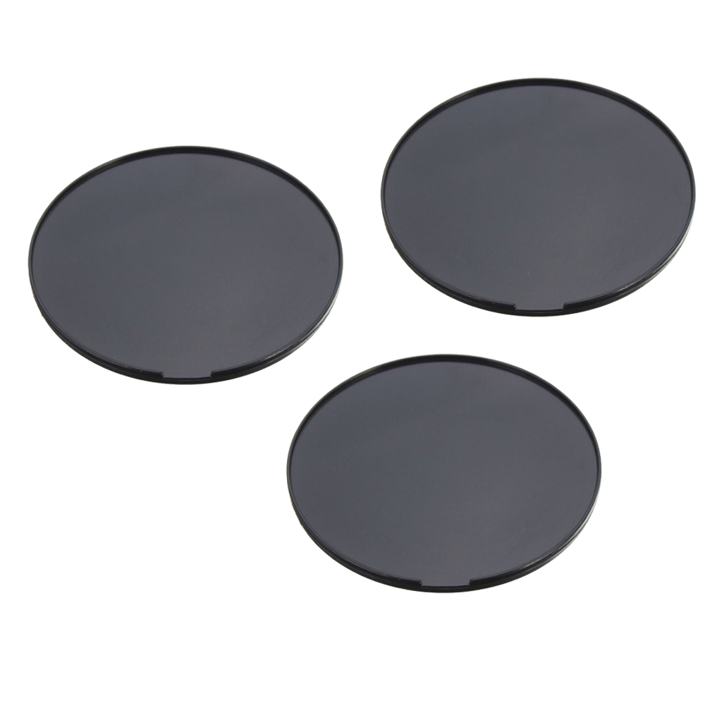 Placa de disco para salpicadero de coche, soporte para GPS Tomtom Garmin, ventosa, adhesivo fuerte, soporte para almohadilla, 1/3/5 Uds.: Marrón