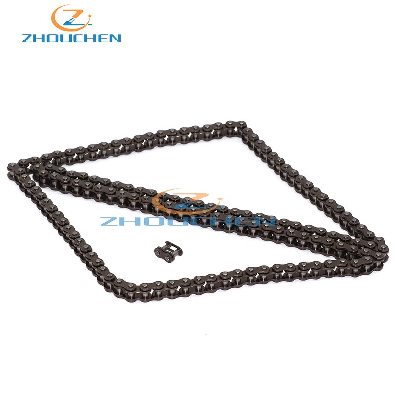 25H Sprocket Chain 146 Links With Spare Master Link For 47cc 49cc 2 Stroke Dirt ATV Quad 4 Wheeler Pocket Bike Mini Moto